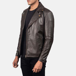 <b>jacket</b> for <b>man</b> pu leather warm stylish comfortable durable winter fashion outerwear custom bulk supply professional coat - Product Image 4