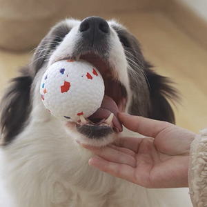 Bola de entrenamiento para perros con masticación explosiva, material ecológico, juguete para mascotas de alta elasticidad - Product Image 2