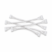 Câble de Faisceau de Câblage Torsadé Personnalisé à 5 Broches avec Connecteur pour Capteur d'Encodeur, Signal OEM, Gaine en PVC, Isolation en Caoutchouc