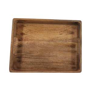 TAQI CRAFT INTERNATIONAL Plateau rond en bois fait main avec taille personnalisée pour affichage de café/thé à la maison, hôtel et restaurant - Product Image 3