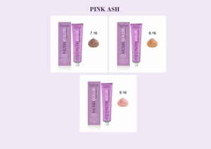 ครีมย้อมผมถาวร ERREELLE Prestige Nutricolor สูตรวีแกน 120 มล. สำหรับทุกสภาพเส้นผม สูตรบำรุง สีชมพูอมเทา - Product Image 4
