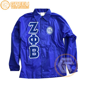 Chaqueta de línea para mujer Zeta Phi Beta, novedad, ropa de hermandad, diseño personalizado, chaquetas de entrenamiento bordadas, chaqueta de línea para mujer - Product Image 1