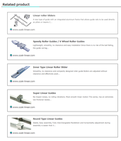 OZAK Japon – Composants essentiels de guides linéaires, rail de guidage de longueur standard, roulement entièrement interchangeable, prix compétitif, vente en gros