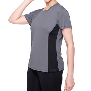 Gran oferta 2025, Camiseta holgada de gimnasio con logotipo personalizado para mujer, camisetas de manga corta de secado rápido al por mayor para el último diseño - Product Image 5