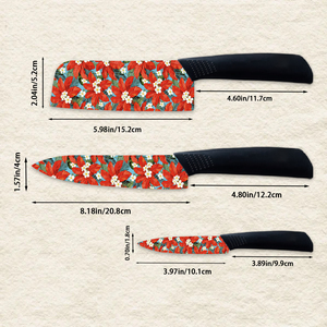 Cuchillo de Chef de Cerámica, Mango de Plástico, Diseño Ambidiestro, Apto para Lavavajillas, Precio de Fábrica, Hecho a Mano, para Cocina Comercial - Product Image 2