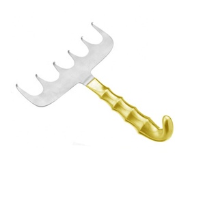 Rétracteur abdominal Yancoskie à 6 pointes acérées, instrument de chirurgie plastique en acier inoxydable pour abdominoplastie - Product Image 1