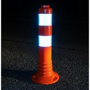 Delinatr 40 X 8 cm Ponton flexible avec prise TPU pour produits d'avertissement routier - Product Image 3