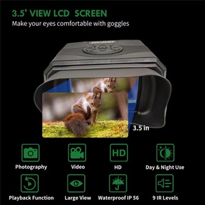 Zoom numérique Max 8X Grossissement 5X Capteur CMOS haute sensibilité 1280 Résolution Jumelles de vision nocturne étanches 7 - Product Image 4