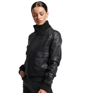 Club Wear confortable professionnel femmes vêtements 2025 personnalisé qualité chaude femmes vêtements de rue vestes en cuir Service OEM - Product Image 2