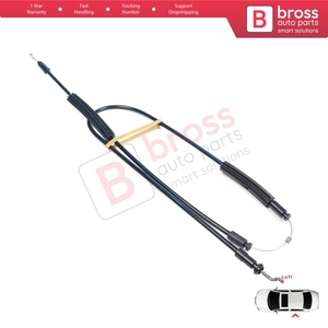 Câble de déverrouillage de la serrure extérieure de la porte coulissante gauche BDP1601 pour Doblo MK2 263 Combo 51892698 - Product Image 4