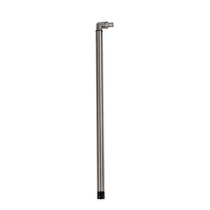 Manguera de vástago de acero inoxidable Meclube para bombas fijas de pared Mangueras de plomería de 940 mm de longitud - Product Image 1