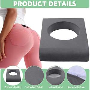 Cuscino Post-Operatorio BBL, Schiuma ad Alta Densità con Taglio Cava per Fianchi, OEM/ODM, Direttamente dalla Fabbrica per Sollevamento Glutei e Supporto <span class=keywords><strong>Ortopedico</strong></span> - Product Image 2