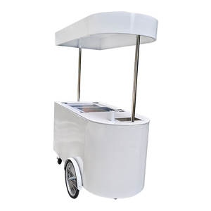 Mini mobile de vélo de nourriture de chariot de poussée de main de rue personnalisé par couleur avec l'équipement - Product Image 3