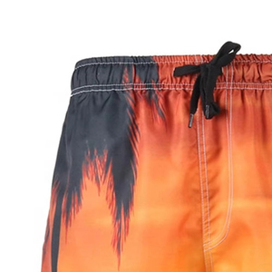 กางเกงขาสั้นผู้ชายยาวถึงเข่าดีไซน์น้ำหนักเบาพิมพ์ลายซับลิเมชันใส่ลำลองโลโก้ได้ตามต้องการ - Product Image 4