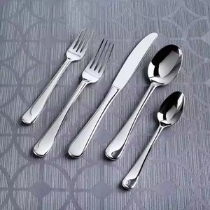 Juego de Cubiertos de Acero Inoxidable de Alta Calidad, Diseño Real, Cubiertos Espejados para el Hogar - Product Image 2