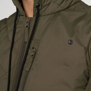 Veste imperméable respirante de style simple OEM pour hommes pour les activités de plein air en hiver - Product Image 3