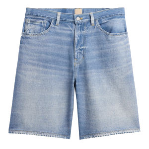 กางเกงขาสั้นผ้ายีนส์แบบแบ็กกี้สำหรับผู้ใหญ่กางเกงขาสั้นสไตล์วินเทจมีหลายกระเป๋าปักตามสั่งเครื่องแต่งกายแนวสตรีทฮิปฮอปโอเวอร์ไซส์ - Product Image 1