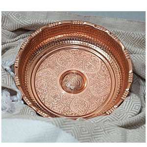Tazón de Hammam de cobre estilo otomano disponible a precio de fábrica al por mayor - Product Image 3