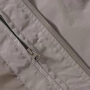 Blouson Bomber Homme Hiver Léger Patchwork Camouflage Coupe-Vent Séchage Rapide Respirant Décontracté Élégant Zippé Habillé Business - Product Image 5