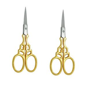 Tijeras Profesionales para Cutículas con Punta de Flecha, 3.5 Pulgadas, Hojas Afiladas, Tijeras para Uñas de Alta Calidad Hechas en Pakistán - Product Image 3