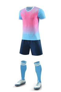 Custom Sublimation Lightweight Soccer Uniform Kit with 100% Polyester <b>Waterproof</b> & Quick Dry for Competitive Matches - Product Image 5