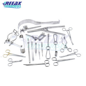 Ensemble de chirurgie pédiatrique de base en acier inoxydable de la plus haute qualité 38 pièces Instruments chirurgicaux réutilisables certifiés CE REEAX - Product Image 2
