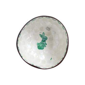 ชามมะพร้าวธรรมชาติฝังมุกด้วยมือพร้อมชามเสิร์ฟกระต่ายสำหรับสมูทตี้สลัดจากเวียดนาม - Product Image 3