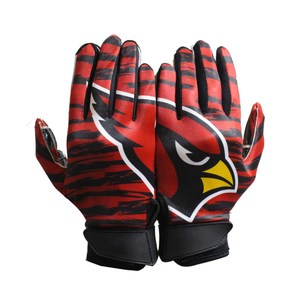 Gants de football de style professionnel avec adhérence antidérapante en cuir synthétique, design de couleur personnalisable pour les receveurs larges - Fabrication directe OEM - Product Image 6