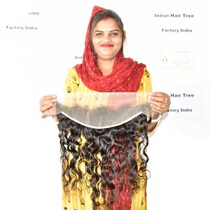 Extensions de cheveux humains vierges bruts de qualité supérieure, alignés naturellement, provenant du sud de l'Inde, lisses, non traités - Product Image 2