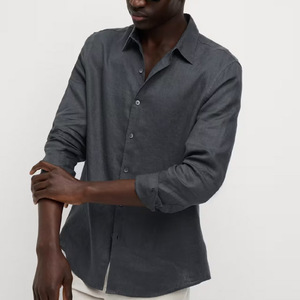 Camisa abotonada para hombre de estilo único, calidad superior, ligera, superventas, el mejor diseño, camisa abotonada para hombre con mangas completas - Product Image 3