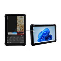 Nouvelle tablette PC robuste 2 en 1 industrielle avec processeur Intel I5, IP65, résistante à la poussière et à l'eau, Wi-Fi 4G, Windows 11, 8 Go + 128 Go, 12 pouces