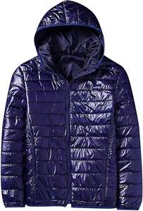 แจ็กเก็ตขนเป็ดผู้ชายกันน้ำแจ็คเก็ตบอมเบอร์บุขนกันหนาว - Product Image 5