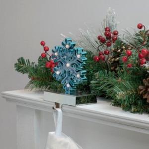 Elegante soporte de calcetín de Navidad, soporte de gancho de Metal, chimenea, decoración de vacaciones, trineo de Papá Noel, muñeco de nieve, exhibición de medias - Product Image 5