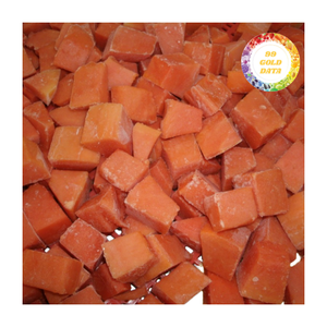 Trozos de papaya congelada de primera calidad Tecnología IQF para congelación rápida Conservación de frescura para procesamiento de alimentos y ventas minoristas - Product Image 4