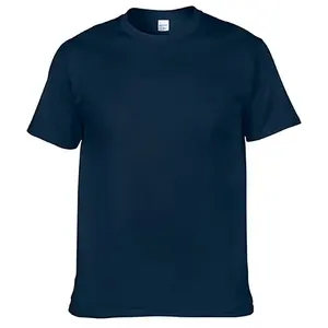Camiseta Casual para Hombre, 100% Algodón, Tejida, Talla Grande, Ajuste Holgado, Ligera, Transpirable, Elegante, para Uso Diario - Product Image 5