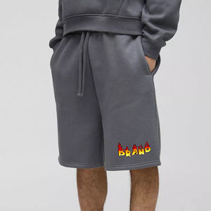 Short en molleton 100% coton sur mesure pour hommes short en coton doux moins confortable avec logo imprimé personnalisé pour hommes - Product Image 4