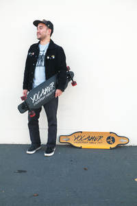 Freestyle tallado Park Street Longboard Skateboard - Product Image 4