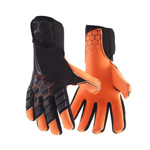 Gants de gardien de but professionnel protéger Latex tricot Football gardien de but gants en cuir Protection des doigts Durable - Product Image 2