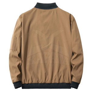 Servicio OEM, Chaqueta Bomber de Moda para Hombre, de Alta Calidad, Transpirable, de Nailon/Poliéster, con Cuello Alto, para Invierno - Product Image 2