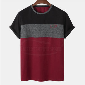 2025 meilleures ventes hommes décontracté Golf t-shirts à manches courtes séchage rapide été t-shirt 100% coton - Product Image 1