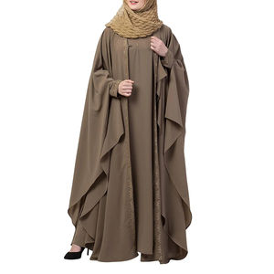Vente en gros Abaya noire élégante personnalisée à la mode pour l'Aïd Ramadan Style du Moyen-Orient pour femmes - Product Image 5