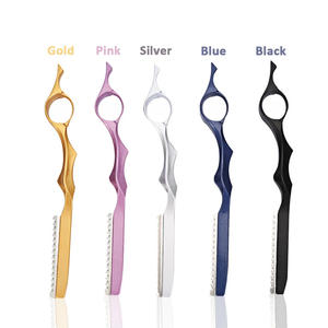 Maquinillas de afeitar rectas Maquinillas de afeitar desechables Maquinillas de afeitar de acero inoxidable maquinillas de afeitar con mango de plástico - Product Image 2