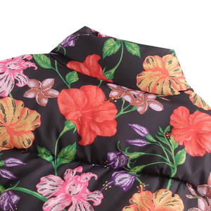 Veste matelassée pour homme en toile imprimée par transfert thermique sur mesure, col montant, Pakistan, imperméable, à capuche, pour l'hiver - Product Image 3