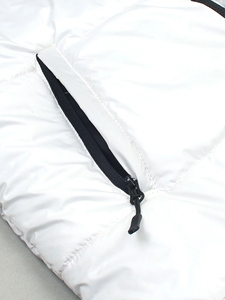 Chamarra Acolchada Blanca de Calidad Premium para Hombre Estilo North Face, Tendencia para Invierno, Mantiene el Calor con Diseño de Logotipo Personalizado - Product Image 5