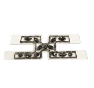 Hot-fix <b>rhinestone</b> sandal upper accessories Transparent TPU material Semi-finished <b>shoe</b> uppers with hot-fix <b>rhinestones</b> - Product Image 5