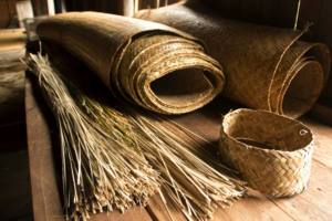 แผ่นไม้ไผ่หลากสีสำหรับการออกแบบตกแต่งภายในแผงไม้ไผ่ทอสำหรับตกแต่ง - Product Image 4