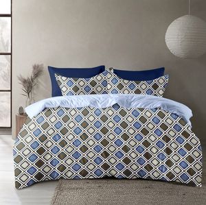 Parure de draps de lit double King Size confortable, 130 GSM, tissu doux et lisse, literie de qualité supérieure et durable - Product Image 6