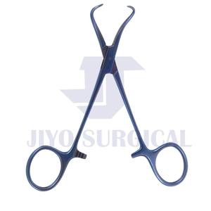 Pince manuelle en acier inoxydable Backhaus de 3.5 pouces pour serviettes chirurgicales - Product Image 2