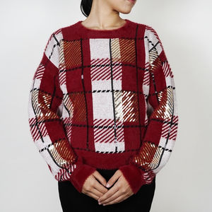 Suéter de Mujer Tejido Suave Hecho a Mano en Pakistán, Suéter de Punto Trenzado Acogedor para Mujer, Temporada de Invierno, Suéter de Moda para Mujer - Product Image 4