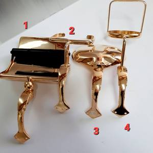 Les ensembles de salle de bain en métal de qualité supérieure, très vendus, ajoutent une touche d'élégance instantanée à vos habitudes quotidiennes de salle de bain. - Product Image 5